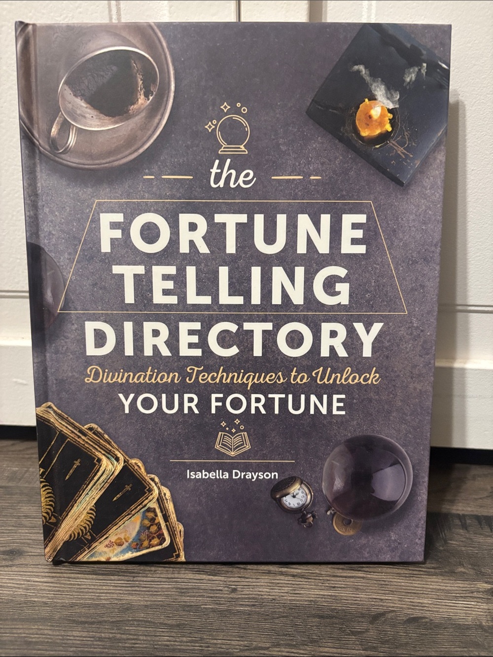 The Fortune Telling Directory by Isabella Drayson - Purple Cover